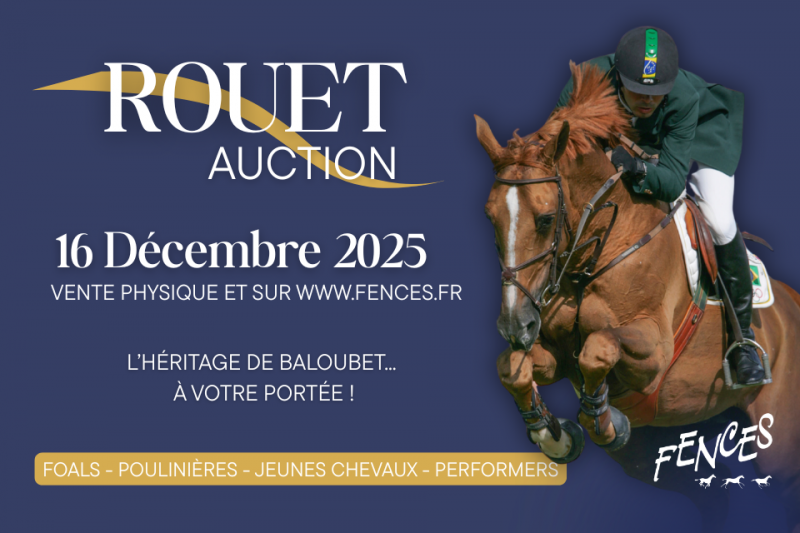 ROUET AUCTION - SAVE THE DATE!